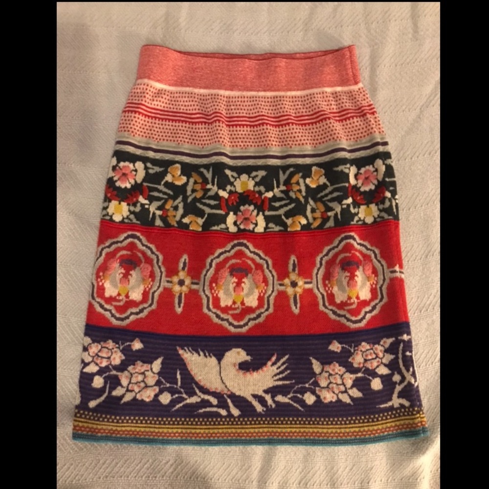 Wool knee length skirt from Moth via Anthropology. Never worn. 2000s “vintage”